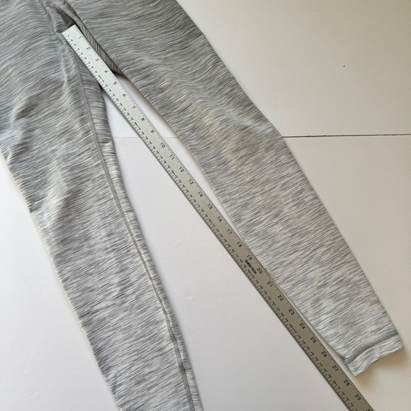 Lululemon Wunder Under Leggings Hi-Rise Tight Ombre Melange Space Dye White Sz 6 - Picture 6 of 13